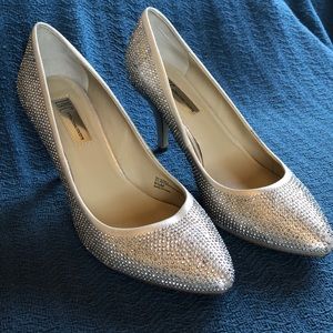 Rhinestone heels